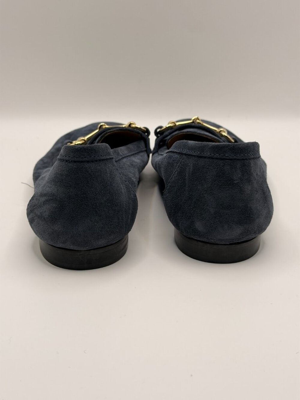 Bruno Magli Women Cassie Bit Navy Suede Loafer Sz 7.5 - Picture 8 of 9
